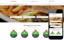 Food Template a Restaurant Flat Bootstrap Responsive web template