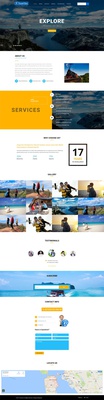 Travel Geo a Travel Category Bootstrap Responsive Web Template