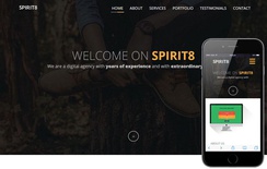 Spirit 8 a Corporate Multipurpose Flat Bootstrap Responsive web template