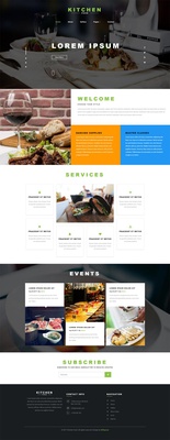 Kitchen Food a Restaurants Category Bootstrap Responsive Web Template