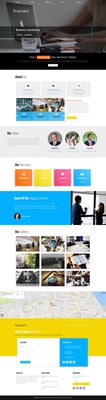 Proficient a Corporate Category Bootstrap Responsive Web Template