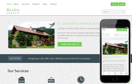Realty a Real Estate Category Flat Bootstrap Responsive Web Template