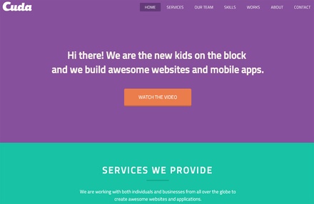 Notebook Landing Page Flat Responsive web template