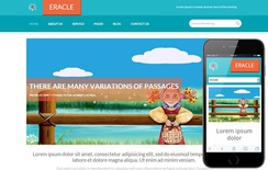 Eracle a Personal Portfolio Flat Responsive web template