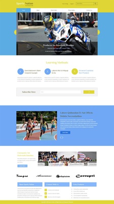 Sports Nation a Sports Category Flat Bootstrap Responsive Web Template