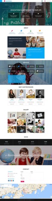 Inspiring an Education Category Bootstrap Responsive Web Template